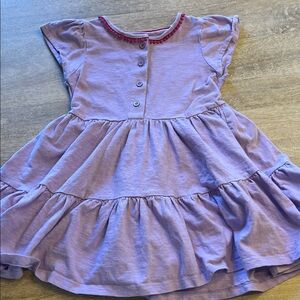 mini Boden girls 3/4 tiered summer dress VGUC